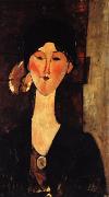 Amedeo Modigliani Beatrice Hastings in Front of a Door Germany oil painting artist